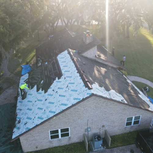 photo of an expert roof replacement in Longwood, FL
